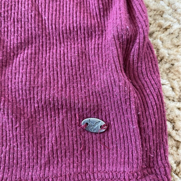 American Eagle Soft & Sexy Red Ribbed Tank Top - Picture 4 of 4